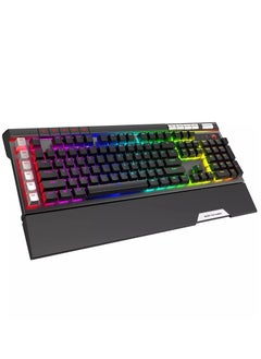 Buy KG965G RGB Gaming Mechanical Keyboard – OUTEMU Blue Switch – Volume Wheel & Media Keys – Aluminium Frame – 2 USB Passthrough Port – Detchable Wrist in Egypt