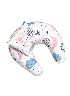 Buy Baby Nursing Pillow Cotton Mother Breastfeeding Pillow Newborn Maternity Sleeping Pillow U Shape Feeding Waist Cushion+Head Pillow - Multi Color in Egypt