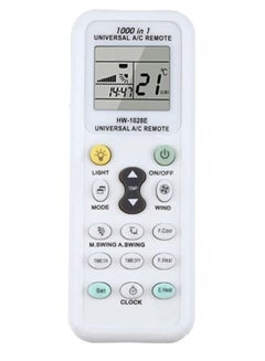 Buy LinJie Universal air conditioner remote control LCD air conditioner controller 1000 in 1 in Saudi Arabia