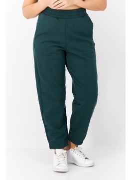 Buy Women Sportswear Fit Outdoor Sweatpants, Green in UAE