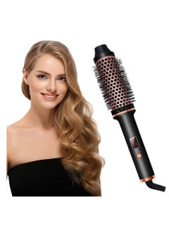 Buy 3 In1 Professional Electric Hair Rotating Portable Hot Heat Air Comb Blow Salon Dryer Brush Hair Straightener Comb in Saudi Arabia