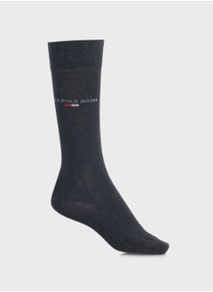 Buy Logo Print Crew Socks in UAE