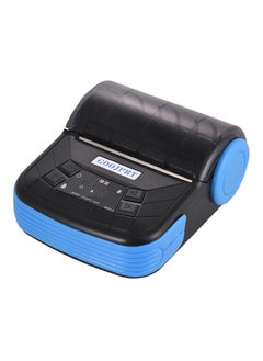 Buy Portable Thermal Printer 10.5 x 12 x 5.5centimeter Black/Blue in Saudi Arabia