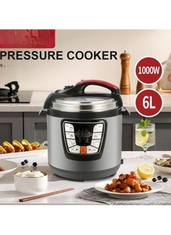 Buy Electric Pressure Cooker Durable Non-stick Pot Pressure Cooker Cooks fast  including Overheat Protection saves time and cooks faster in UAE