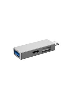 Buy T02 Pro USB Type-C Hub - Grey in UAE