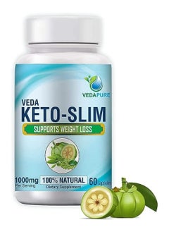 Buy Keto Slim Advanced Ultra Weight Loss Supplement 60 Capsules in Saudi Arabia