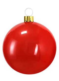 اشتري Homesmiths Christmas  Decoration Ball Inflatable Dia 45Cm Red في الامارات