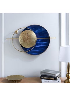 Buy Petia Metal Wall Decor 78.7x48.9x8.3cm - Blue in UAE