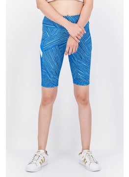 Buy Women Sport Fir Pull On Training Short, Blue in UAE