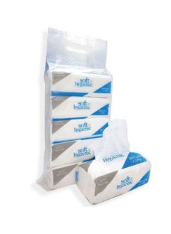 Buy Nylon Facial Tissue 200 Sheet Pack of 5 in UAE