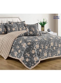 Buy Single bed sheet, 4 pieces, double-sided, compressed, 220 x 160 in Saudi Arabia