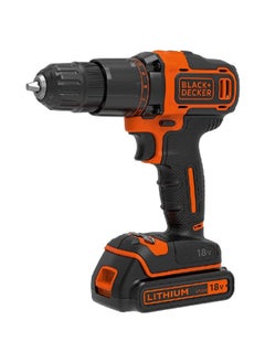 Buy 18V Cordless 2-Gear Combi Hammer Drill with Kitbox and Battery Black and Orange 12.01 x 11.81 x 4.33 cm BCD700S1K-GB in Saudi Arabia