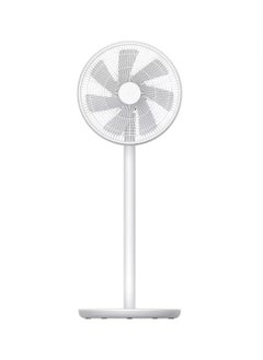 اشتري Xiaomi Mijia MI Smart Standing Fan 1X Pedestal Fan Desktop Floor Dual Purpose 3 Gear Wind Speeds Height Adjustable APP Control Low Noise في الامارات