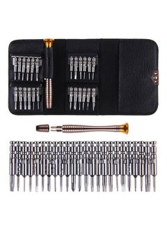 Buy 25-In-1 Multi-Function Screwdriver Set Silver/Copper/Black in Saudi Arabia