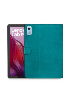 Buy PU Leather Flip Case Cover For Lenovo Tab M9 4G 2022 Sea Green in Saudi Arabia