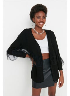 Buy Cardigan - Black - Regular in Egypt