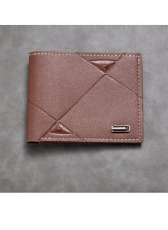 Buy Business Casual Men's Wallet Light Brown in Saudi Arabia