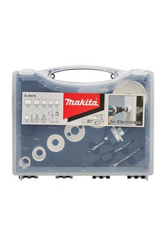 اشتري Makita B-38679 - Holesaw Kit for Sheet Metal|Assorted Size|15pcs في الامارات