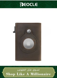 Buy Genuine Pickup Bag Automatic Ejection Card Bag Positioning Tracker Multi-function Rfid Wallet Aluminum Box Wallet Card Bag in Saudi Arabia