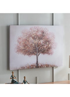 Buy Ayka Printed Canvas Wall Art 90 x 60 x 2.5 cm in UAE