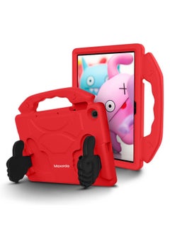 اشتري Moxedo Shockproof Protective Case Cover Lightweight Convertible Handle Kickstand for Kids Compatible for Huawei Matepad T10 9.7 inch / T10s 10.1 inch 2021 - Red في الامارات