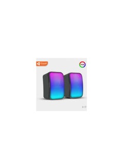 Buy Laptop/PC Gaming Speaker 2.0 RGB Lights X17 in Egypt