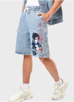 Buy Naruto Denim Shorts in UAE