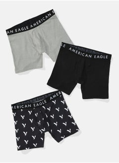 Buy AEO 6" Classic Boxer Brief 3-Pack in UAE