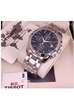 اشتري Men's Waterproof Analog Wristwatch with Black Dial في الامارات