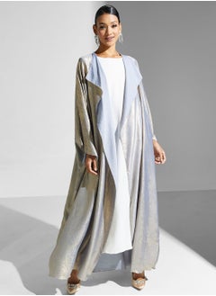 اشتري Shimmer Open Front Abaya في الامارات