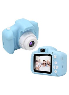 اشتري Kids Camera Gifts for 4-8 Year Old Kids | Shockproof Cameras Great Gift | Mini Child Camcorder for little Kids | With Soft Silicone Shell | For Outdoor Play (Kids Camera, Blue) في الامارات