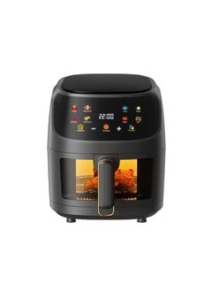 اشتري Air Fryer 8 L Digital Kitchen Oven 2400W Oil Free Low Fat Healthy Frying Cooker,Black في الامارات