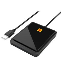 Buy Rocketek CR317 USB 2.0 SIM  / ID / CAC Smart Card 2 in 1 Card Reader (Black) in Saudi Arabia