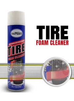 اشتري Tire Foam Cleaner 650ml Durable Shine - 100 Miles في السعودية