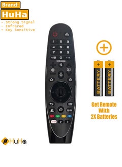 Buy New Replacement Remote Control, Remote Control Fit, Universal Remote Control Compatible with LG Magic OLED 4K NanoCell TV AN MR19BA 32LM6300PLA 55UM7450PLA OLED55B9PLA 43UM7100PLB in Saudi Arabia