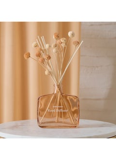 Buy Seyna Daisy Reed Diffuser Bottle without Fragrance Solution 16 x 5 x 38 cm in Saudi Arabia