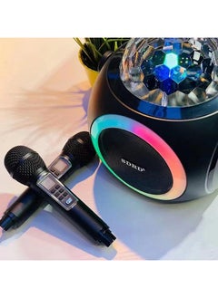 Buy SD325 Home Wireless Bluetooth Speaker Set Audio Dual Microphone Integrated Machine LED Light Effect RGB Colorful in UAE