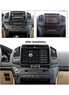 Buy Land Cruiser 2007-2015 Android Screen + Decor + 4Gb Ram + 32Gb Memory + Apple Carplay in Saudi Arabia