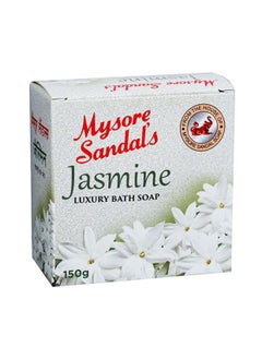 Buy Mysore Sandal's Jasmine Luxury Bath Soap 150 gms in UAE