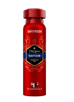 Buy Captain Deodorant Body Spray For Freshness 150ml in Egypt