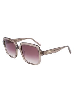 Buy Full Rim Acetate Square Dkny Sun Dk540S 5419 (272) Crystal Taupe in Saudi Arabia