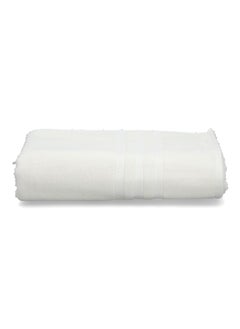 Buy Melange Quick Drying Premium Quality Face Towel White 70 x 140 cm in Saudi Arabia