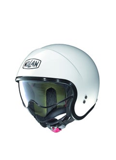 Buy Nolan N21 Classic 005 Open Face Motorcycle/Scooter Helmet Metal White in UAE