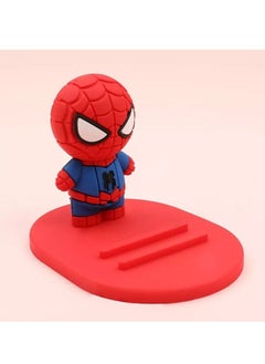 Buy Cute Cartoon Spierman Universal Desktop Table Mobile Phone Holder Stand for iPhone Samsung Xiaomi Huawei in Saudi Arabia