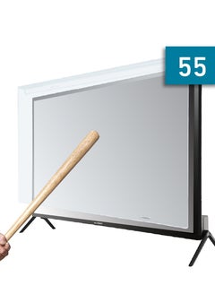 Buy SEA TECHNOLOGY 55 Inch Tv Screen Protector, Made of Solid Acrylic Material with a Thickness of 3 mm, Anti Blue light, Anti Scratches, Guard against Radiation, Compatible with all Types of Tv screens in Saudi Arabia