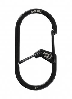 اشتري G-Series Dual Chamber Carabiner #2 - Black في الامارات