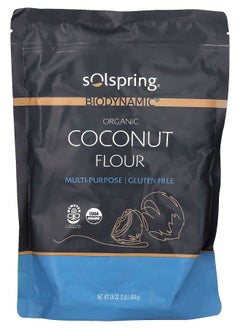 اشتري Solspring Organic Coconut Flour 16 oz (454 g) في الامارات