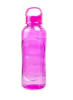 Buy Portable water bottle with medicine pill  organizer 600 ml multicolor in Egypt