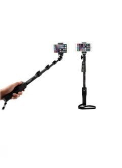 اشتري Selfie stick with mono stand Bluetooth technology black في السعودية