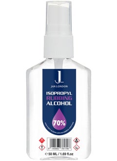 Buy Isopropyl Rubbing Alcohol, IPA 70% – Versatile Antiseptic & Cleaner for Wounds, Surfaces, Electronics – Quick-Drying, Residue-Free, 50ml Spray in UAE